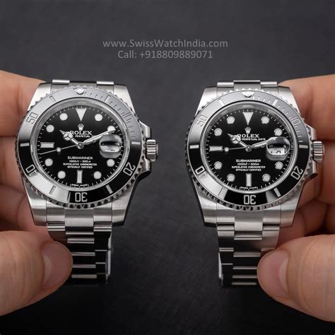 what part of a rolex indicayes if real or fake|super clone Rolex vs real.